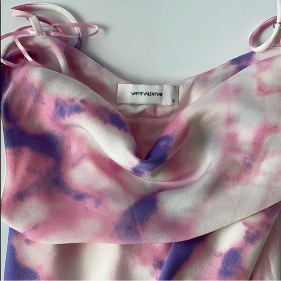 Pastel Tei Dye MIDI Dress XSmall - Picture 5 of 9